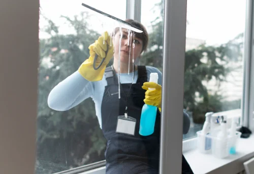 Nettoyage de vitres intérieures et extérieures à Torchamp